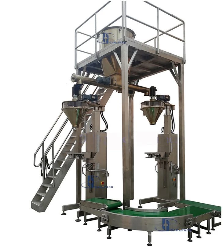 Instant krèm plen lèt poud 25kg sak ranpli machin